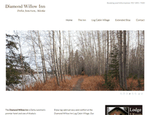 Tablet Screenshot of diamondwillowinn-alaska.com